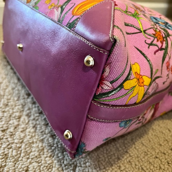 Gucci floral large canvas tote - Picture 5 of 16